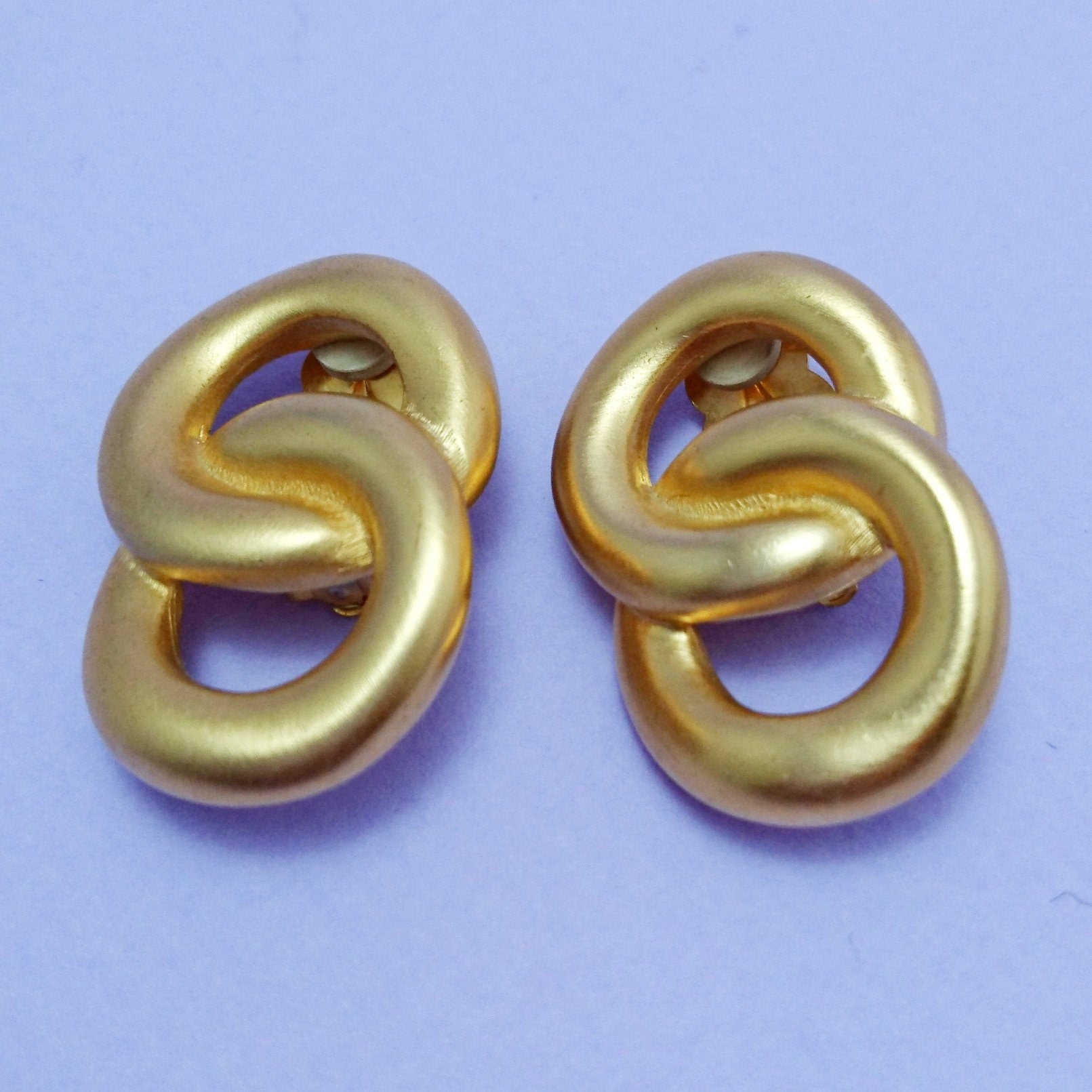 Vintage Givenchy Goldtone Earrings - Secondista