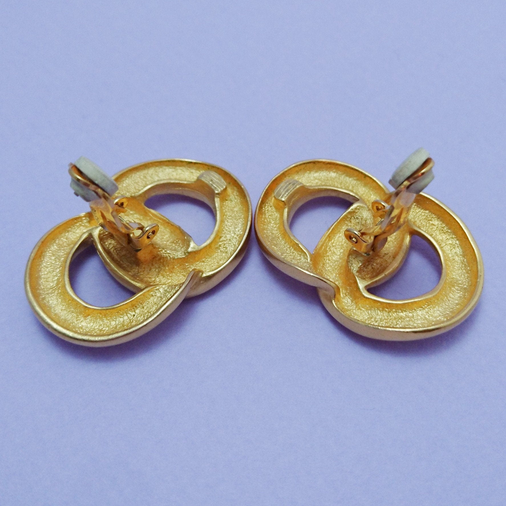 Vintage Givenchy Goldtone Earrings - Secondista