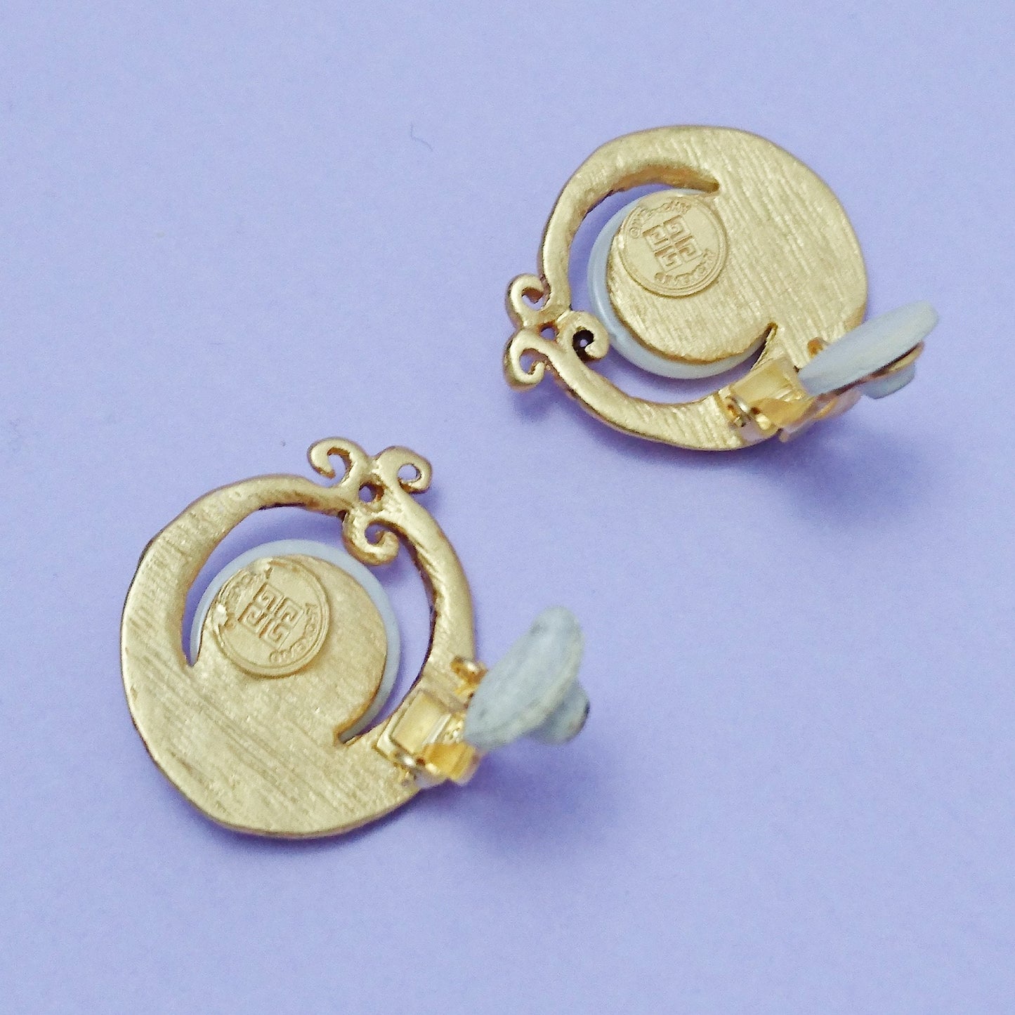 Vintage Givenchy Earrings with stones - Secondista