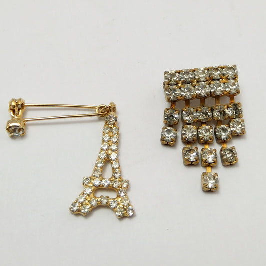 Vintage French Brooch Set - Secondista