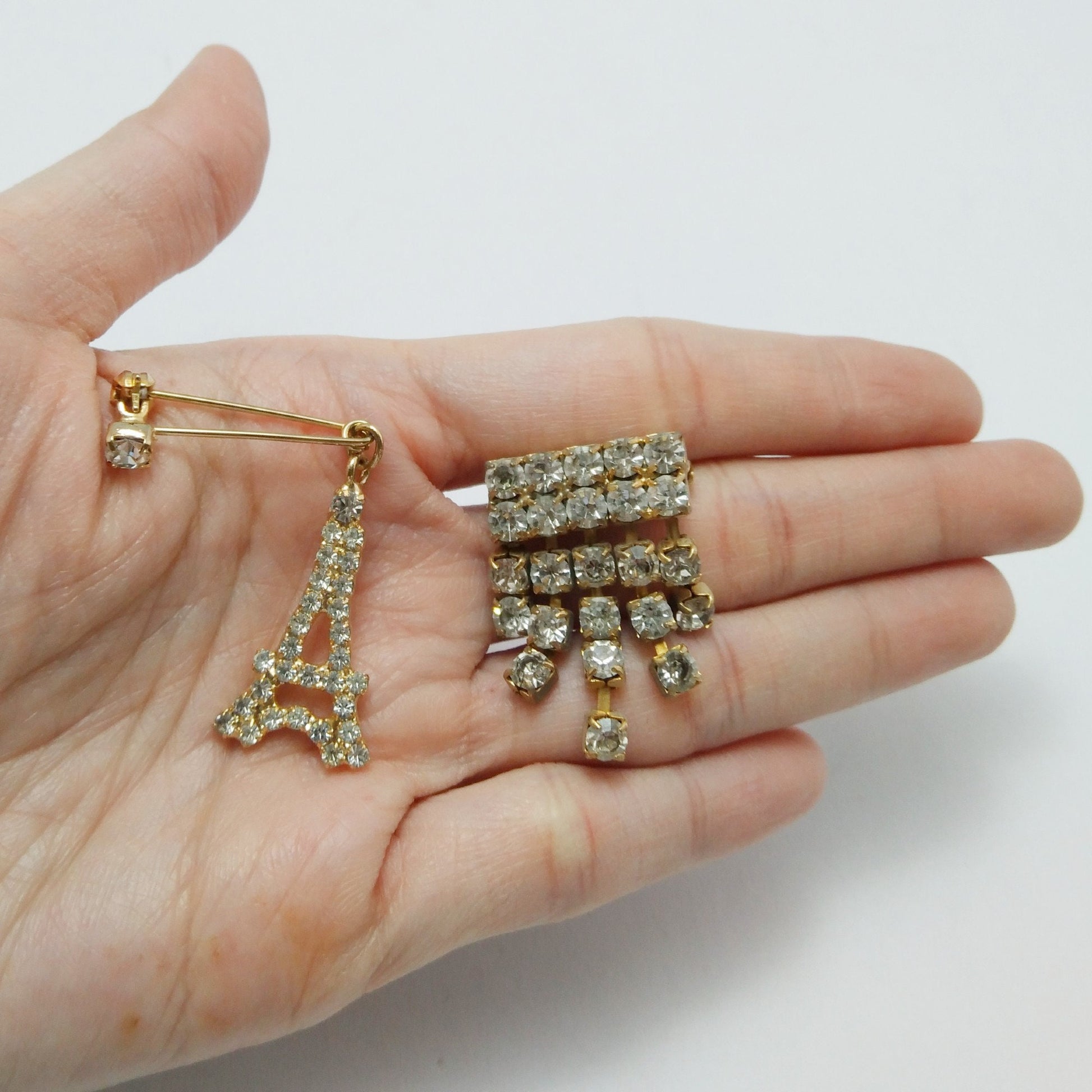 Vintage French Brooch Set - Secondista
