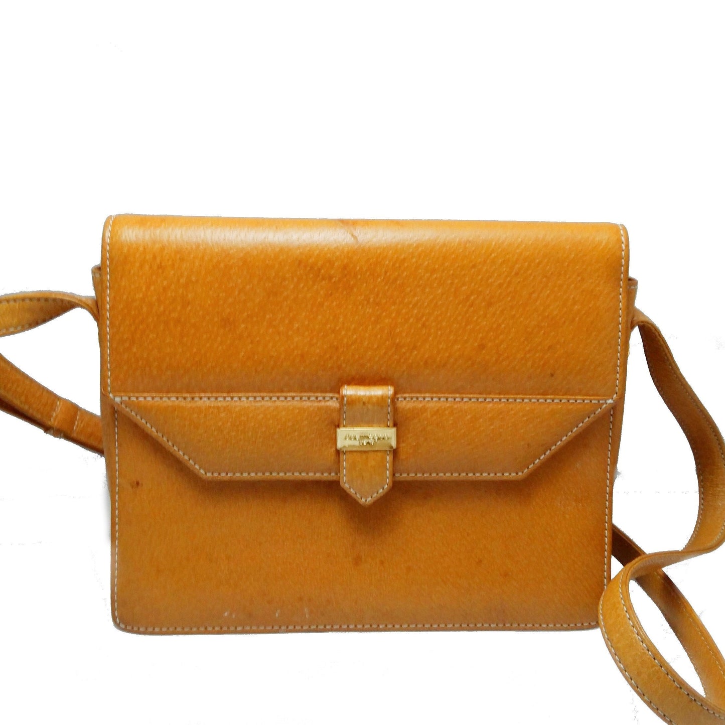 Vintage Courreges camel Crossbody Bag - Secondista