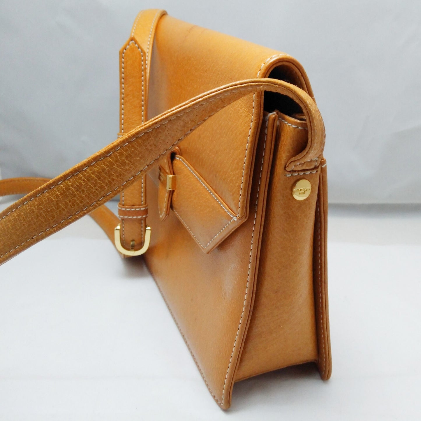 Vintage Courreges camel Crossbody Bag - Secondista