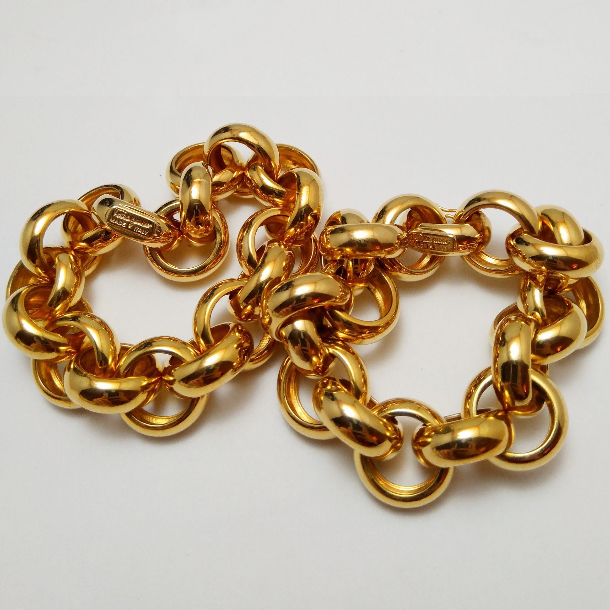 Vintage Salvatore Ferragamo Bracelet Set - Secondista