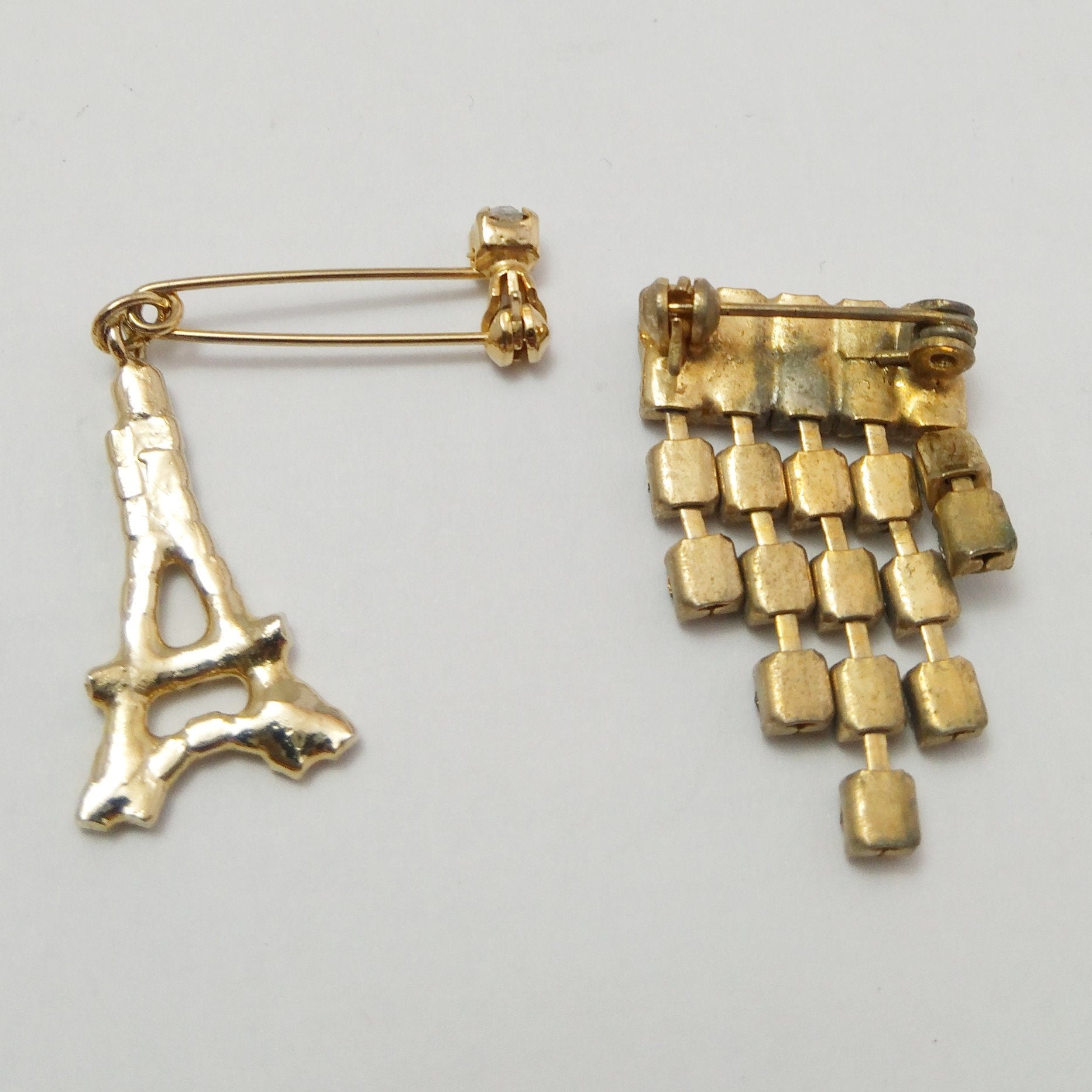 Vintage French Brooch Set - Secondista