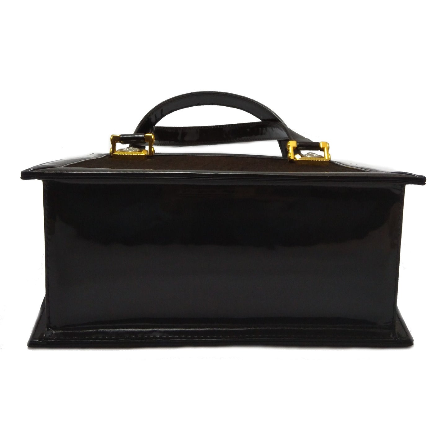 Vintage Versace brown patent handBag - Secondista