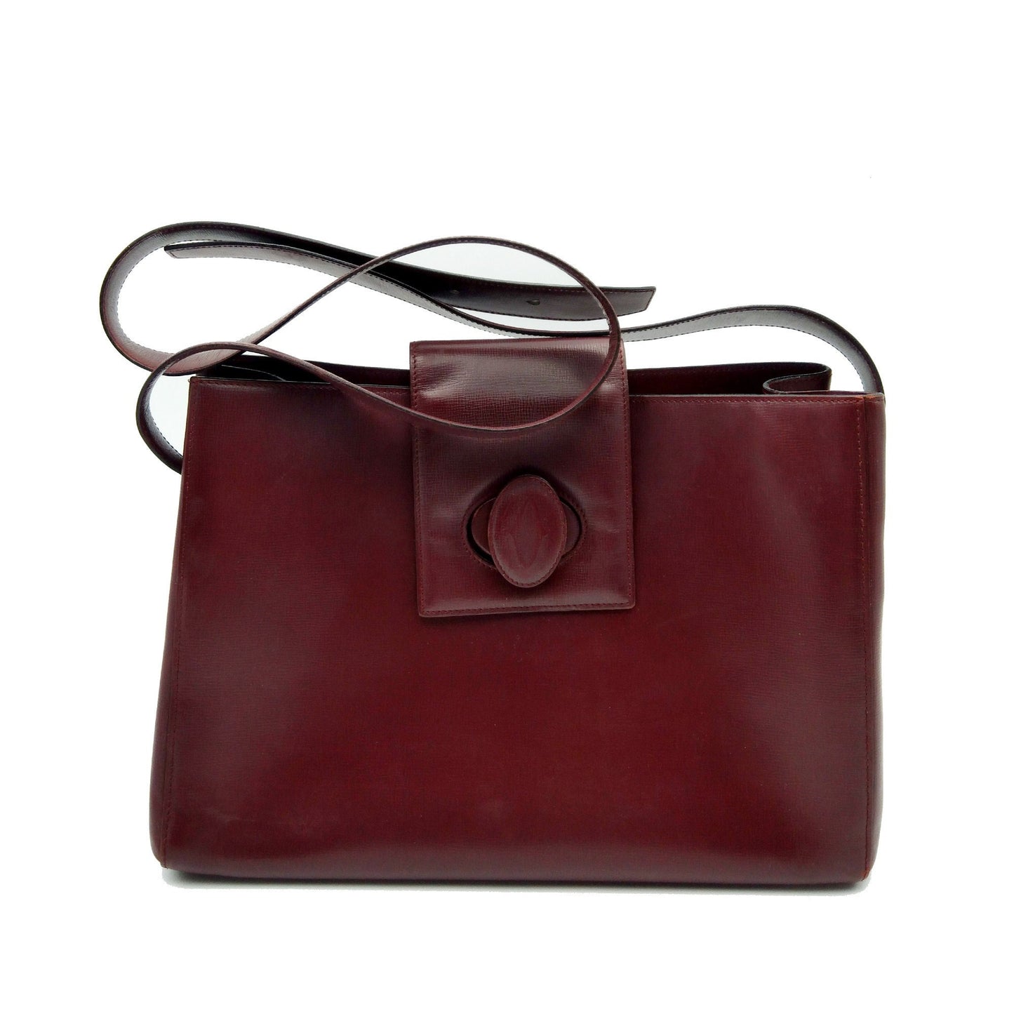 Vintage Cartier burgundy Crossbody Bag - Secondista