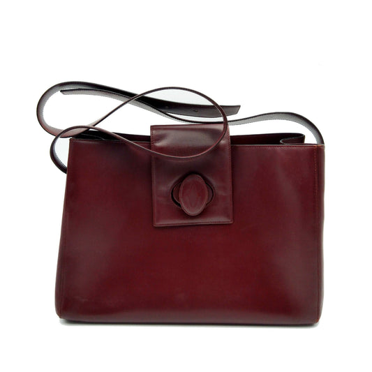 Vintage Cartier burgundy Crossbody Bag - Secondista