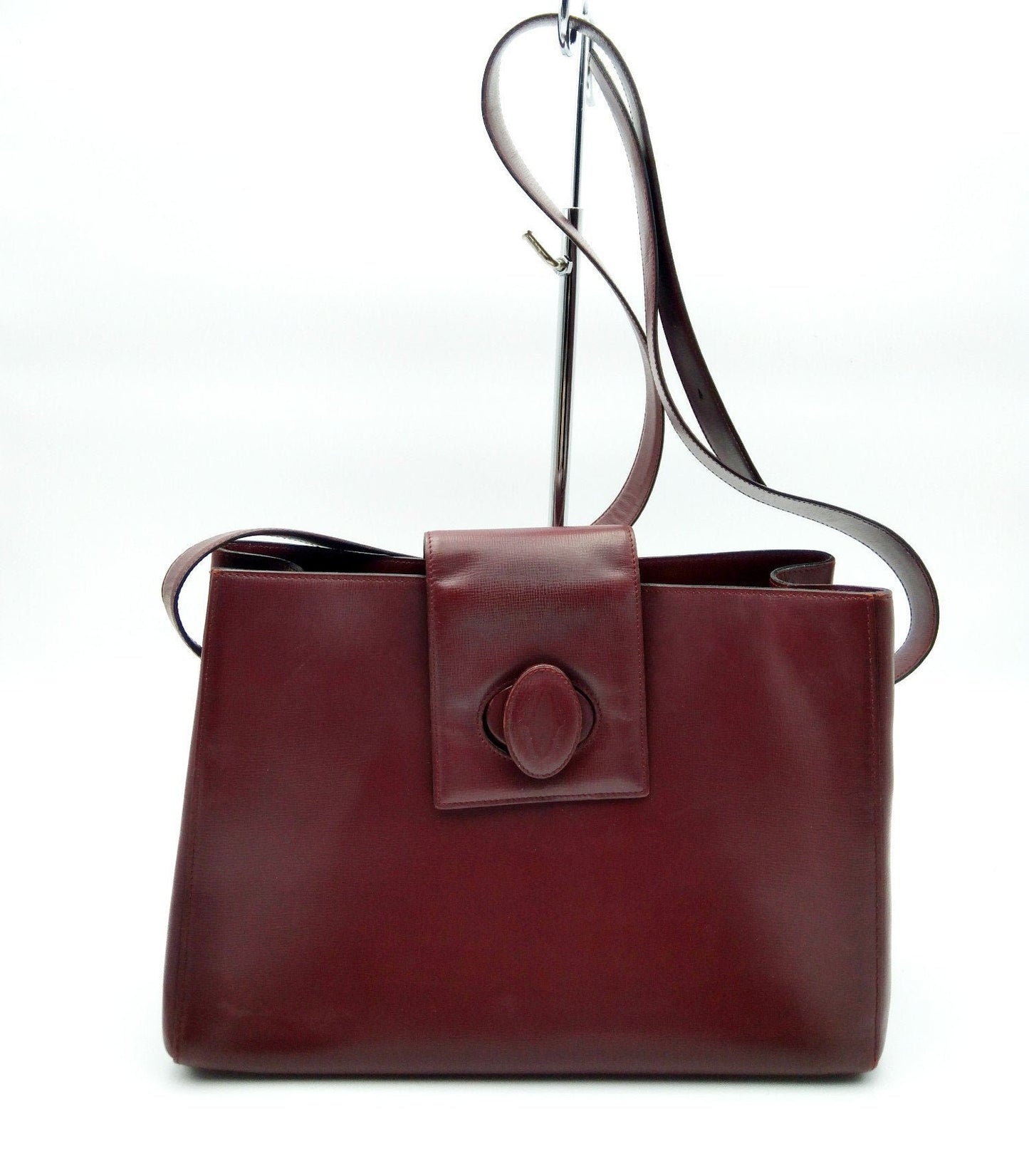 Vintage Cartier burgundy Crossbody Bag - Secondista