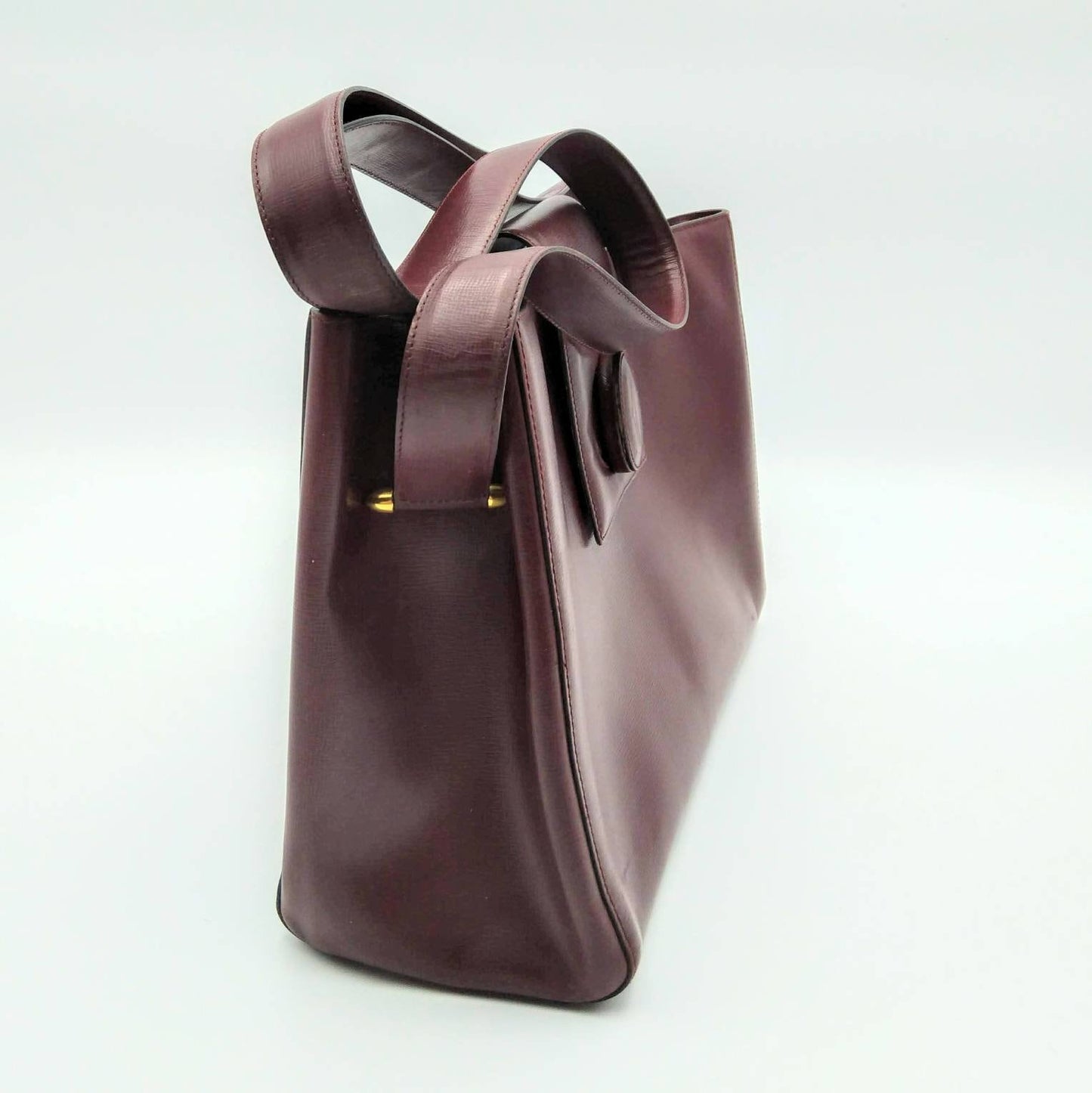 Vintage Cartier burgundy Crossbody Bag - Secondista
