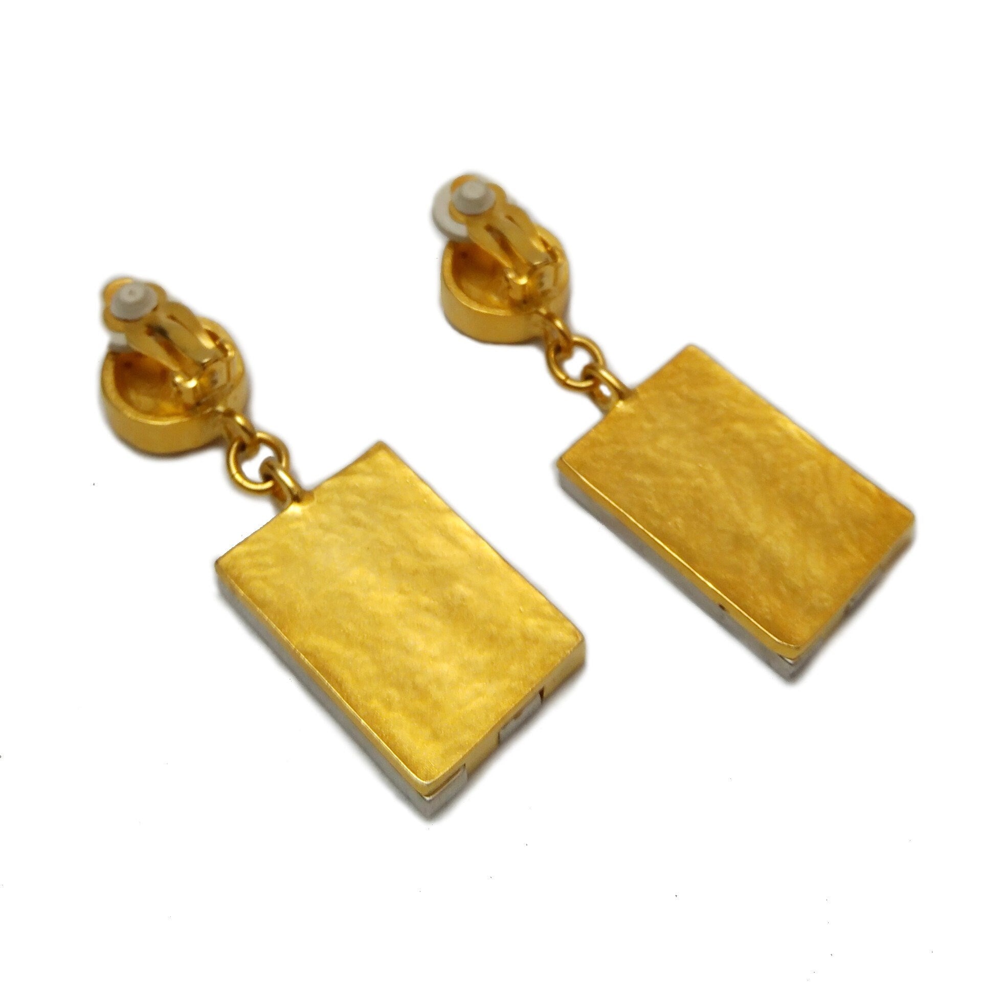 Vintage Karl Lagerfeld dangling Earrings - Secondista