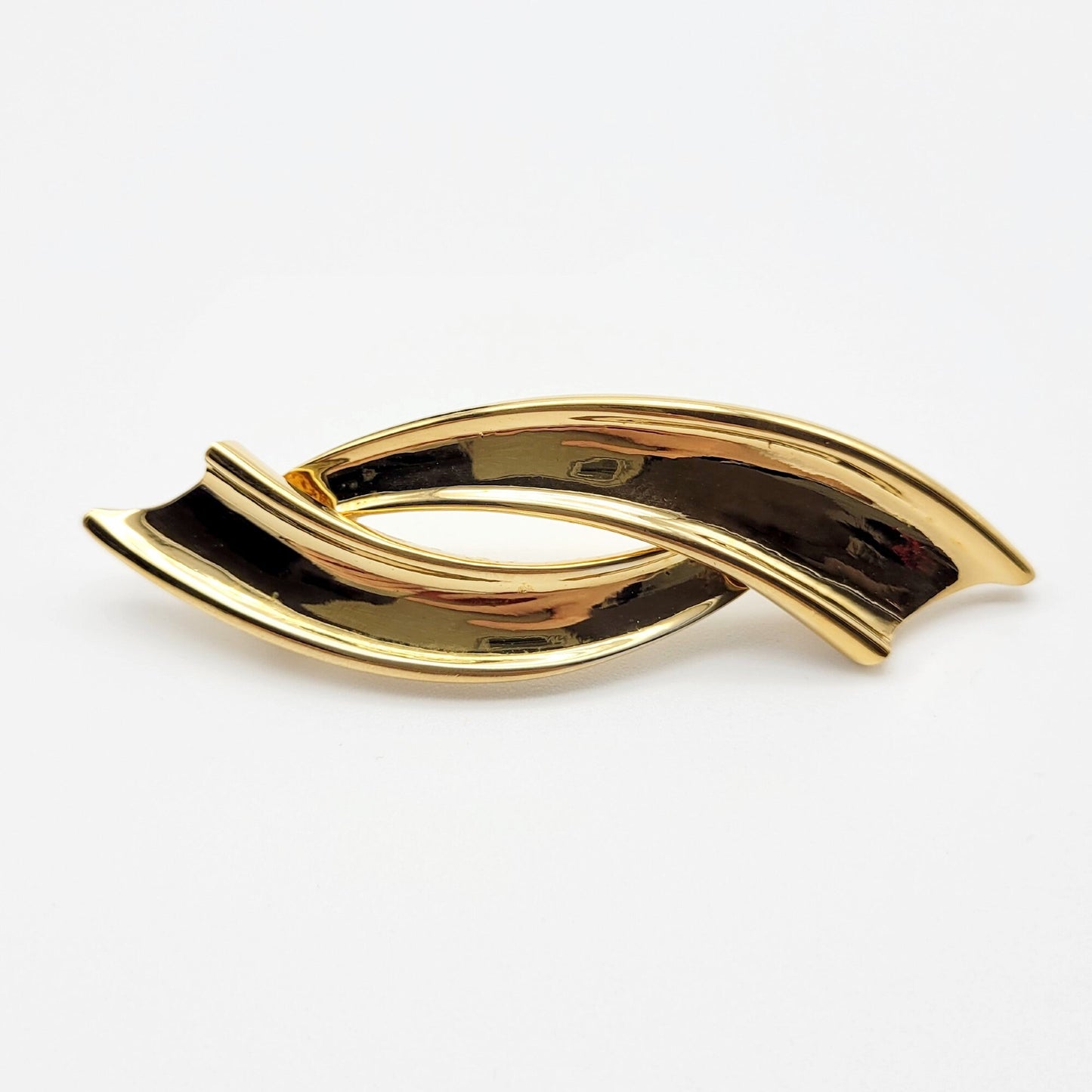 Vintage Yves Saint Laurent Goldtone Brooch - Secondista