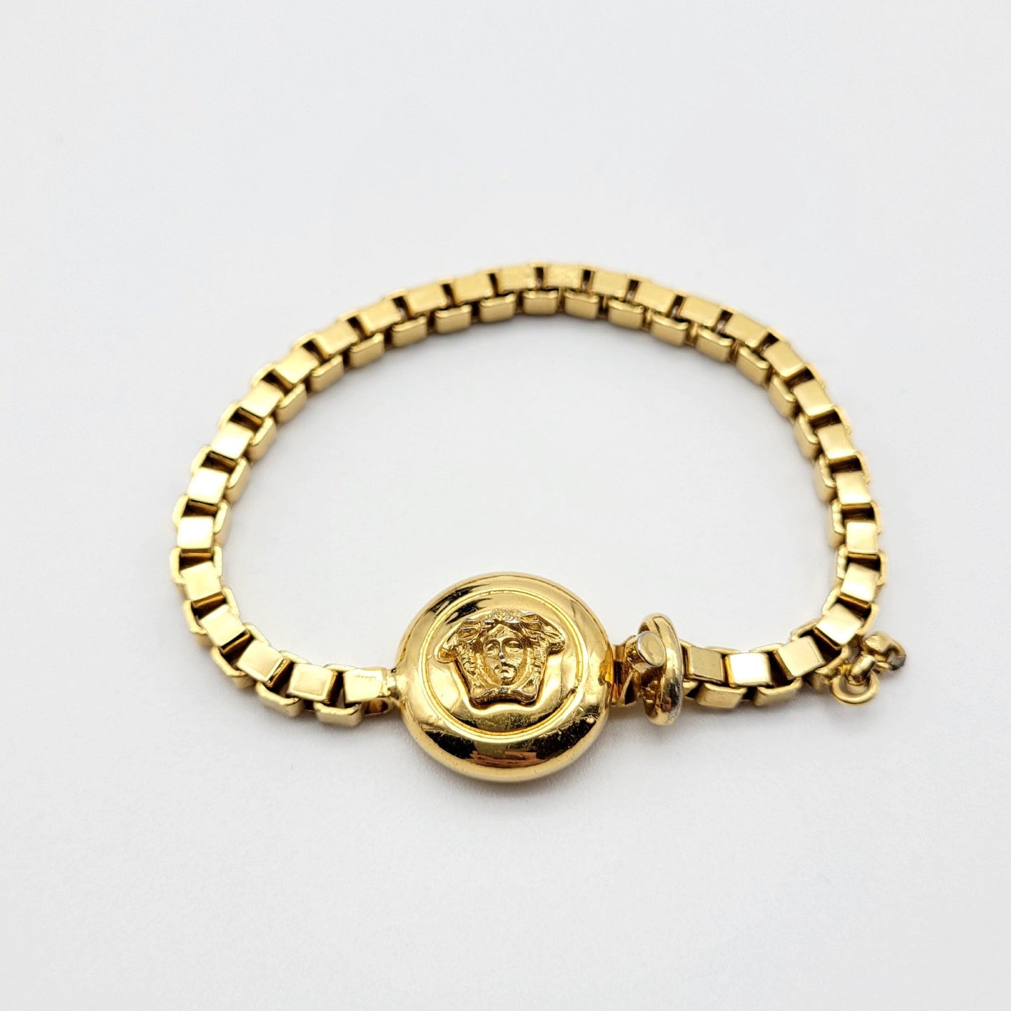 Vintage Gianni Versace medusa head Bracelet - Secondista