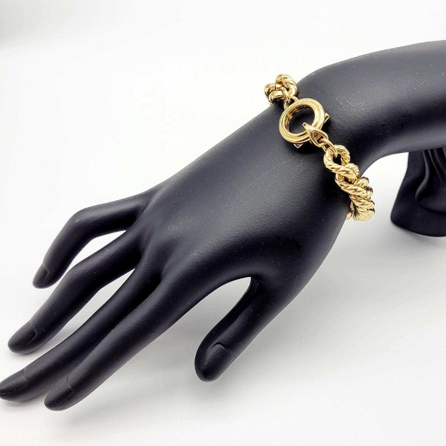 Vintage Givenchy heavy Chain Bracelet - Secondista