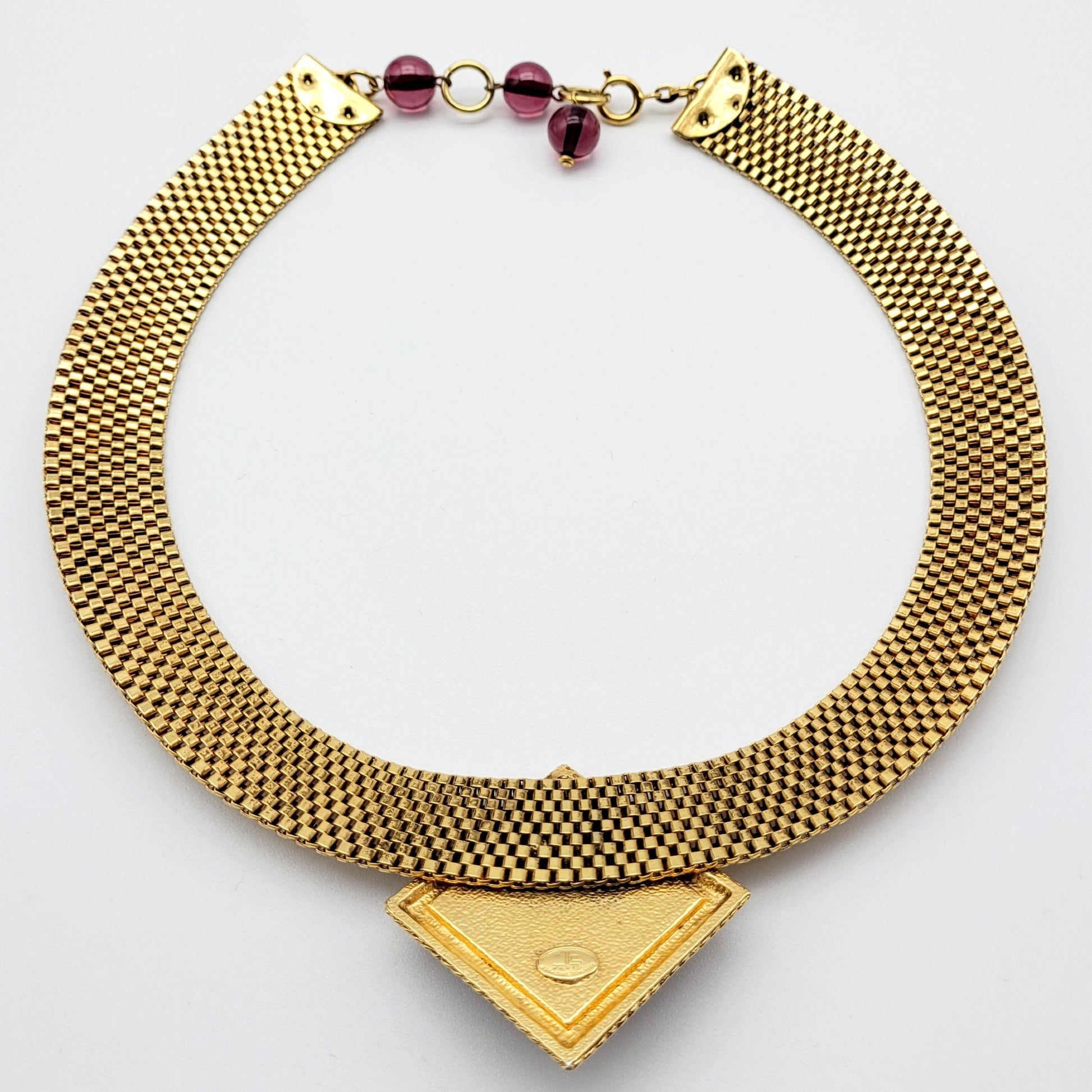 Vintage Jean Louis Scherrer chunky Choker - Secondista