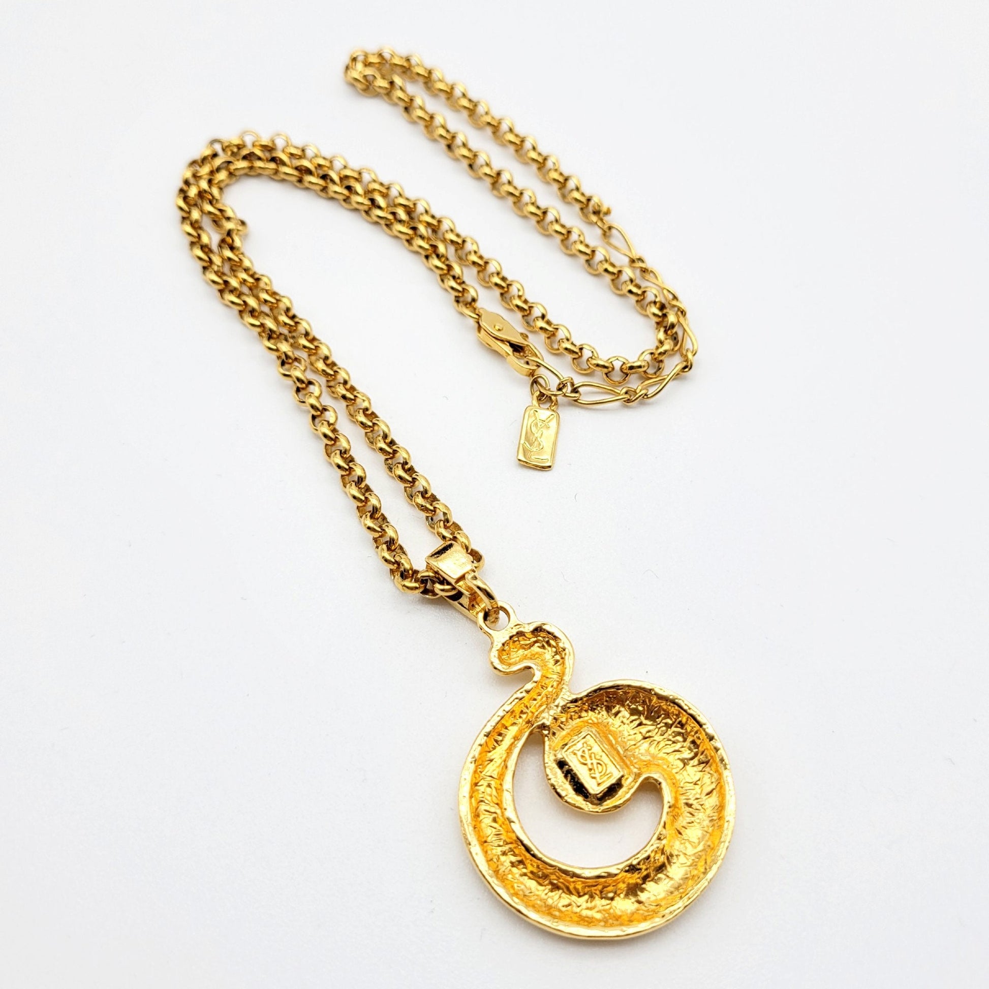 Vintage Yves Saint Laurent Chain Necklace - Secondista