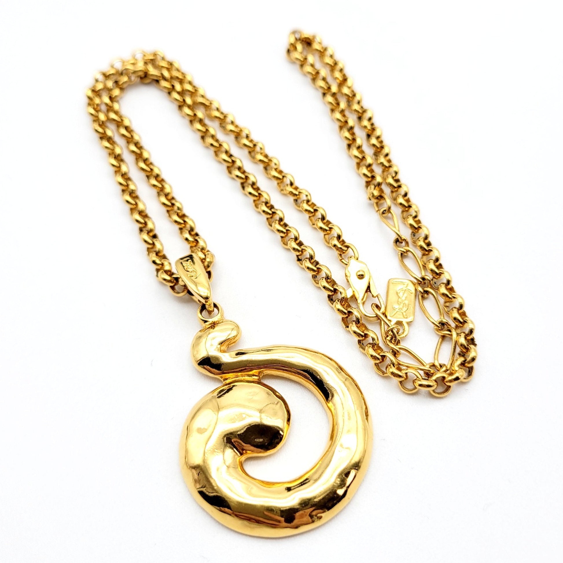 Vintage Yves Saint Laurent Chain Necklace - Secondista
