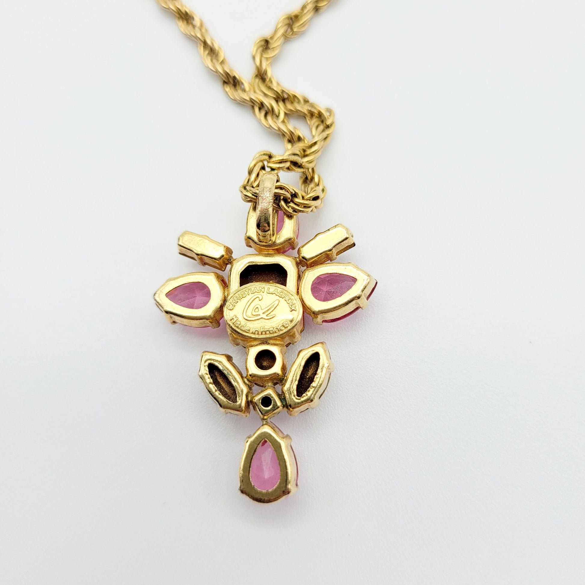 Vintage Christian Lacroix Pendant Necklace - Secondista