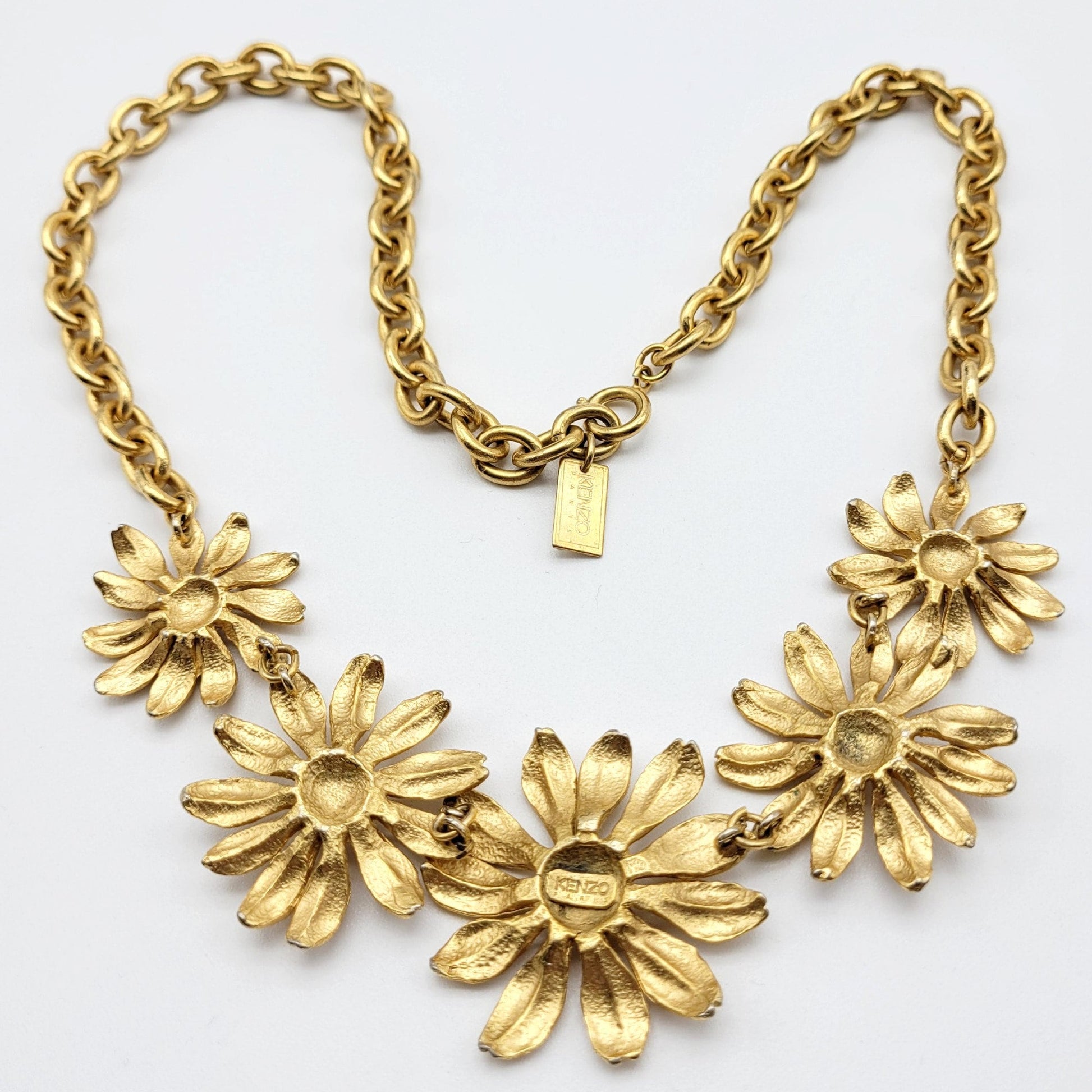 Vintage Kenzo flower Necklace - Secondista