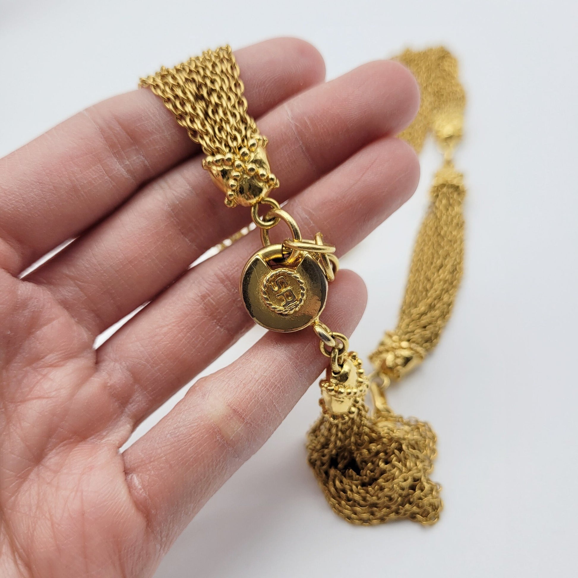 Vintage Sonia Rykiel Chain Necklace - Secondista
