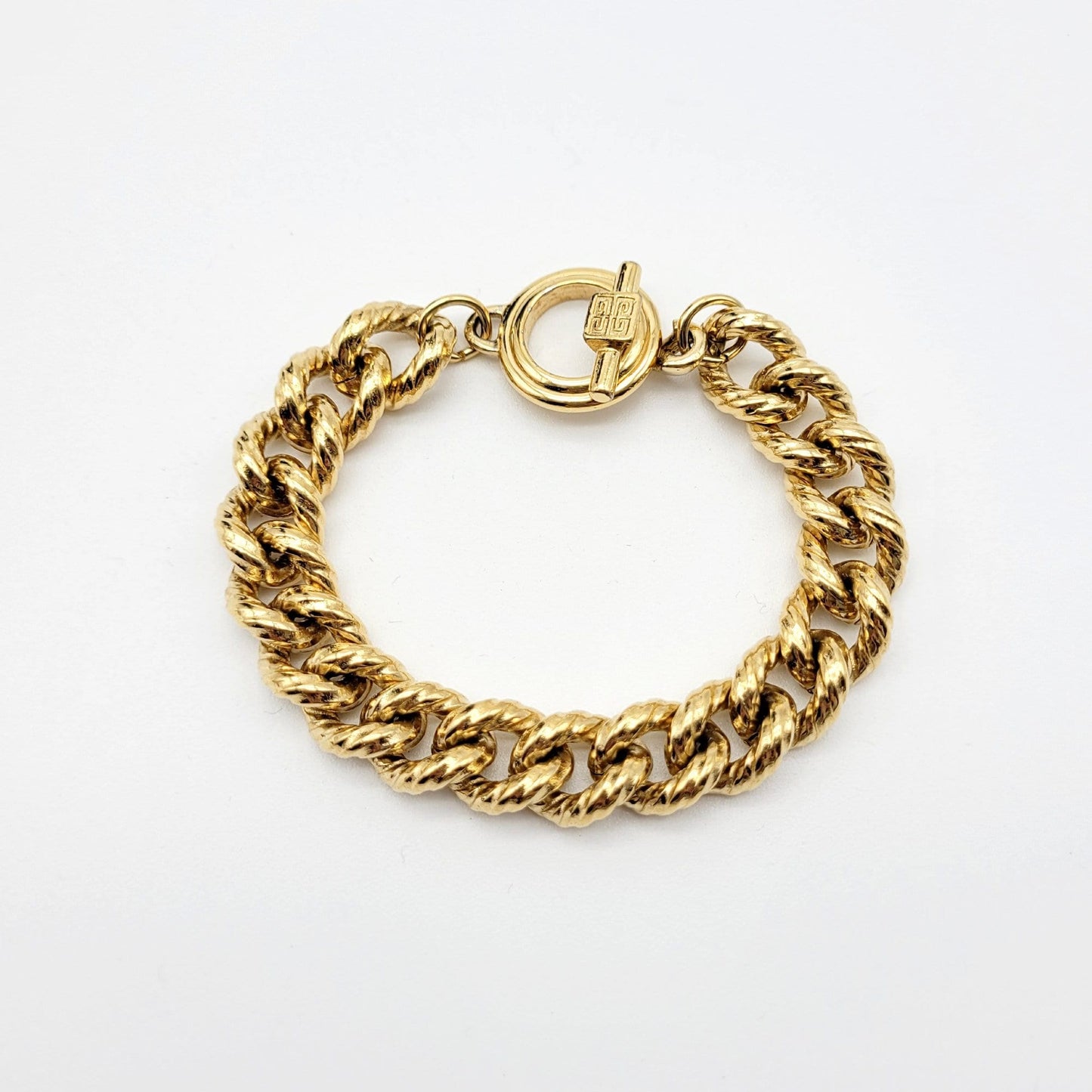 Vintage Givenchy heavy Chain Bracelet - Secondista
