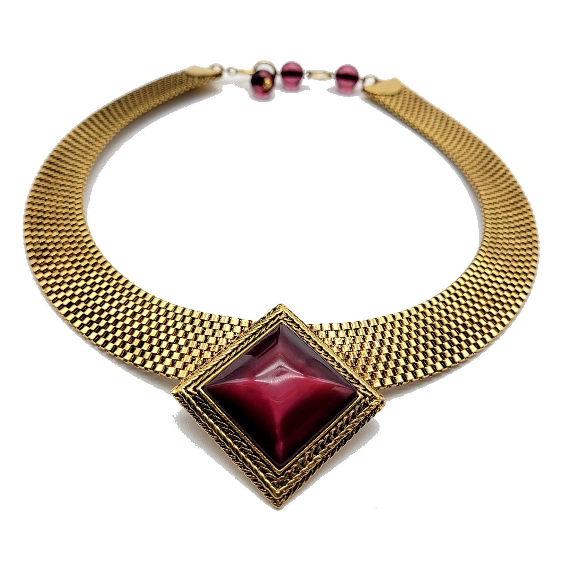 Vintage Jean Louis Scherrer chunky Choker - Secondista