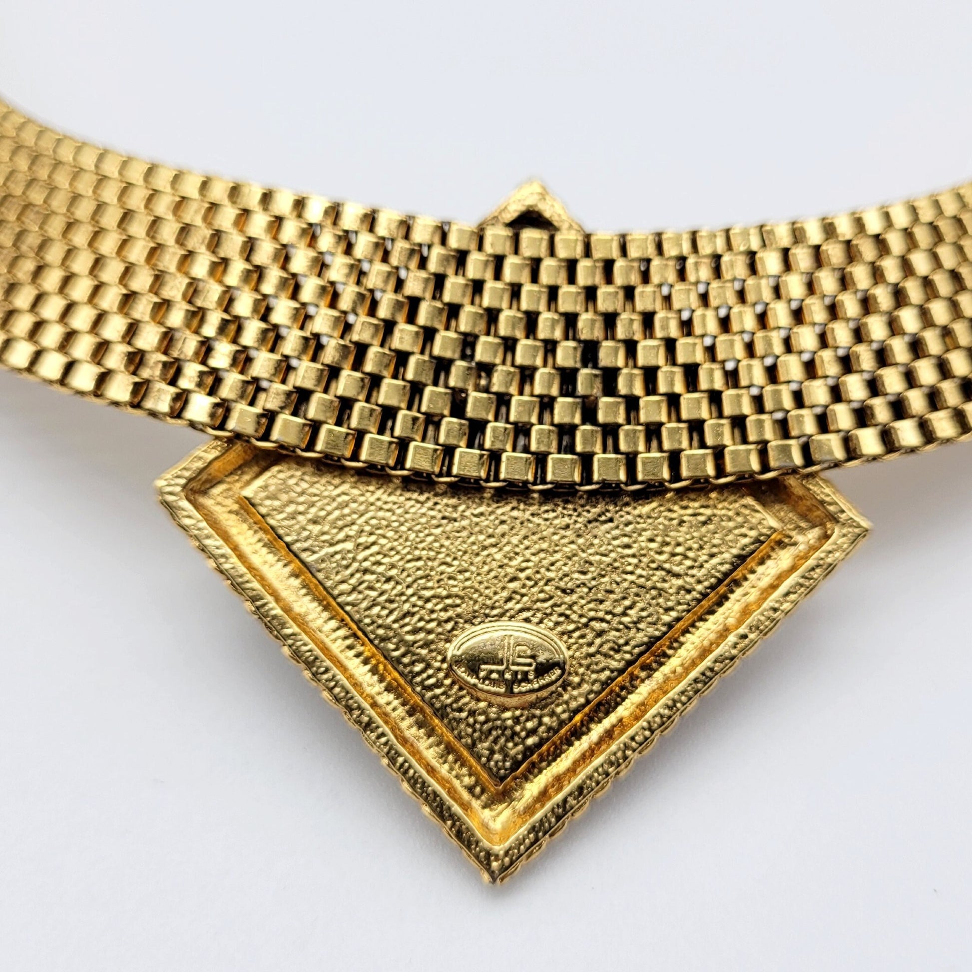 Vintage Jean Louis Scherrer chunky Choker - Secondista