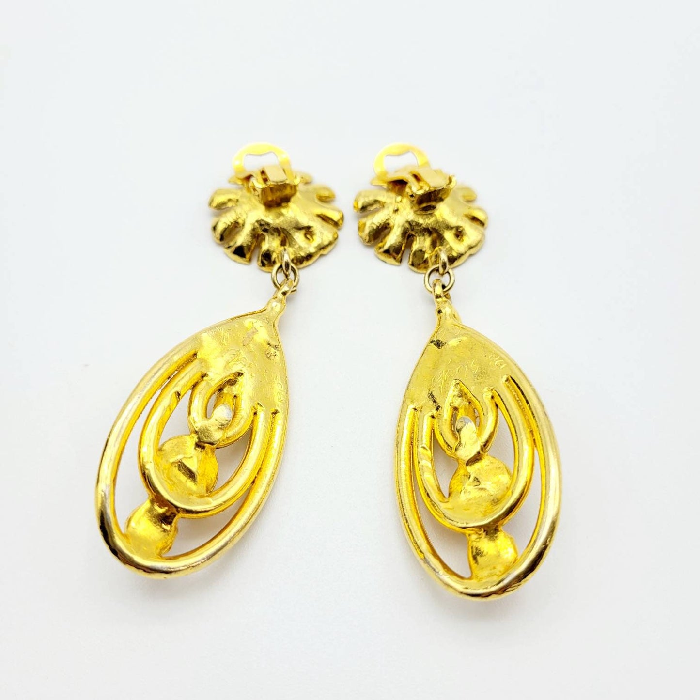 Vintage Goldtone metal Earrings - Secondista