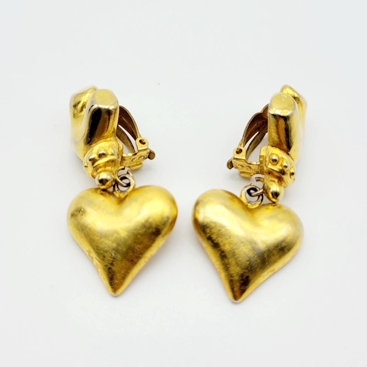Vintage Christian Lacroix heart Earrings - Secondista