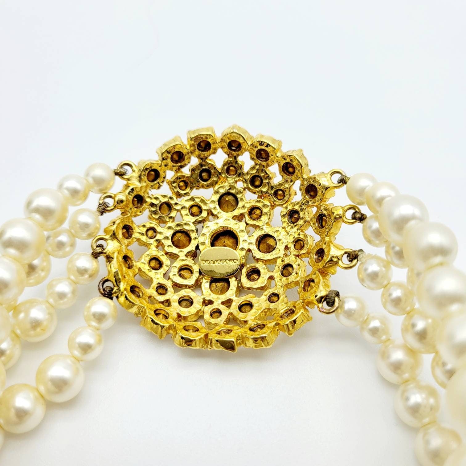 Vintage Italian De Liguoro Choker - Secondista
