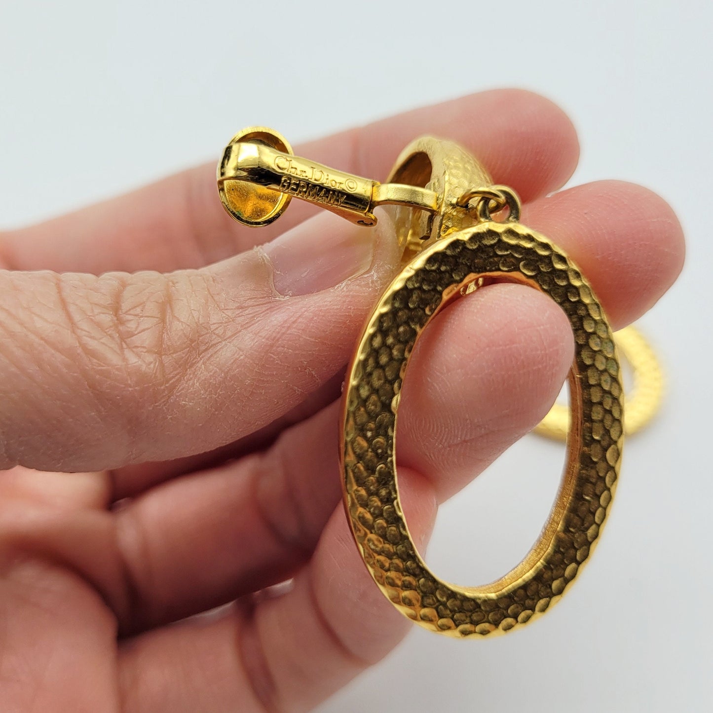 Vintage Christian Dior dangle Earrings - Secondista