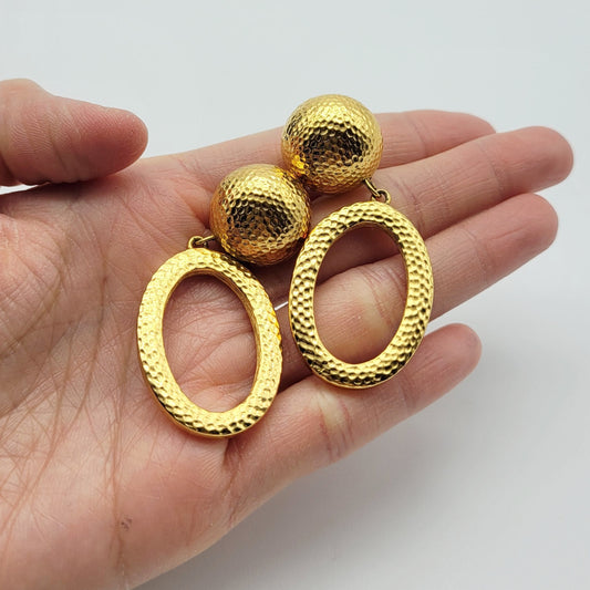 Vintage Christian Dior dangle Earrings - Secondista