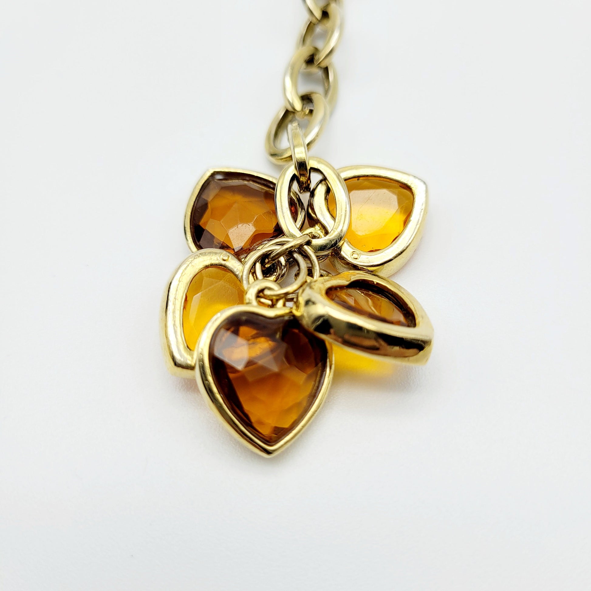 Vintage French heart Chain Necklace - Secondista