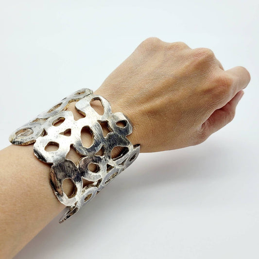 Vintage Édouard Rambaud silver cuff - Secondista