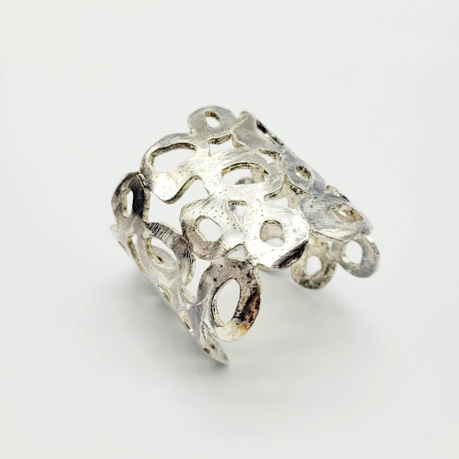 Vintage Édouard Rambaud silver cuff - Secondista