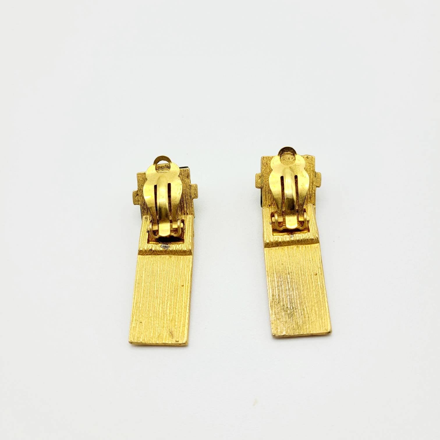 Vintage French metal Earrings - Secondista
