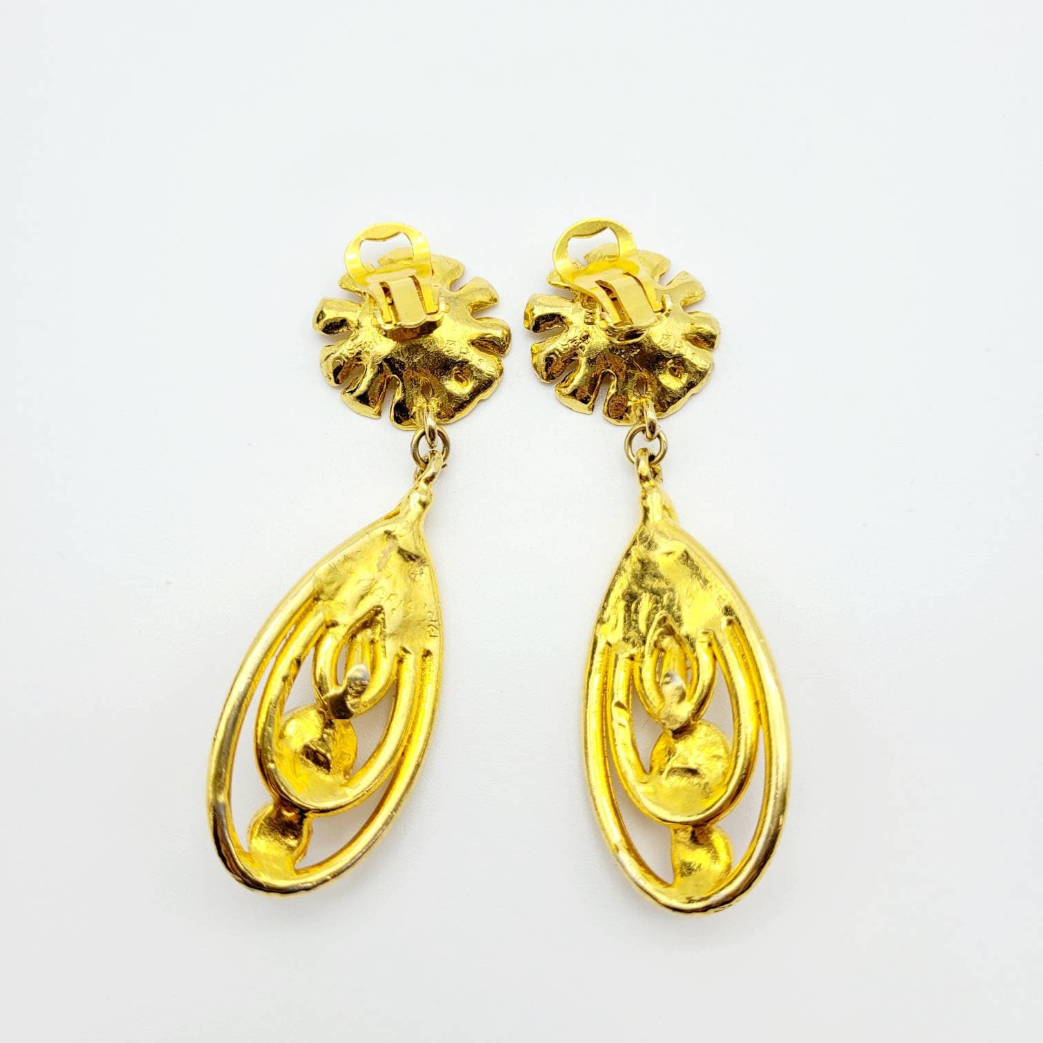 Vintage Goldtone metal Earrings - Secondista