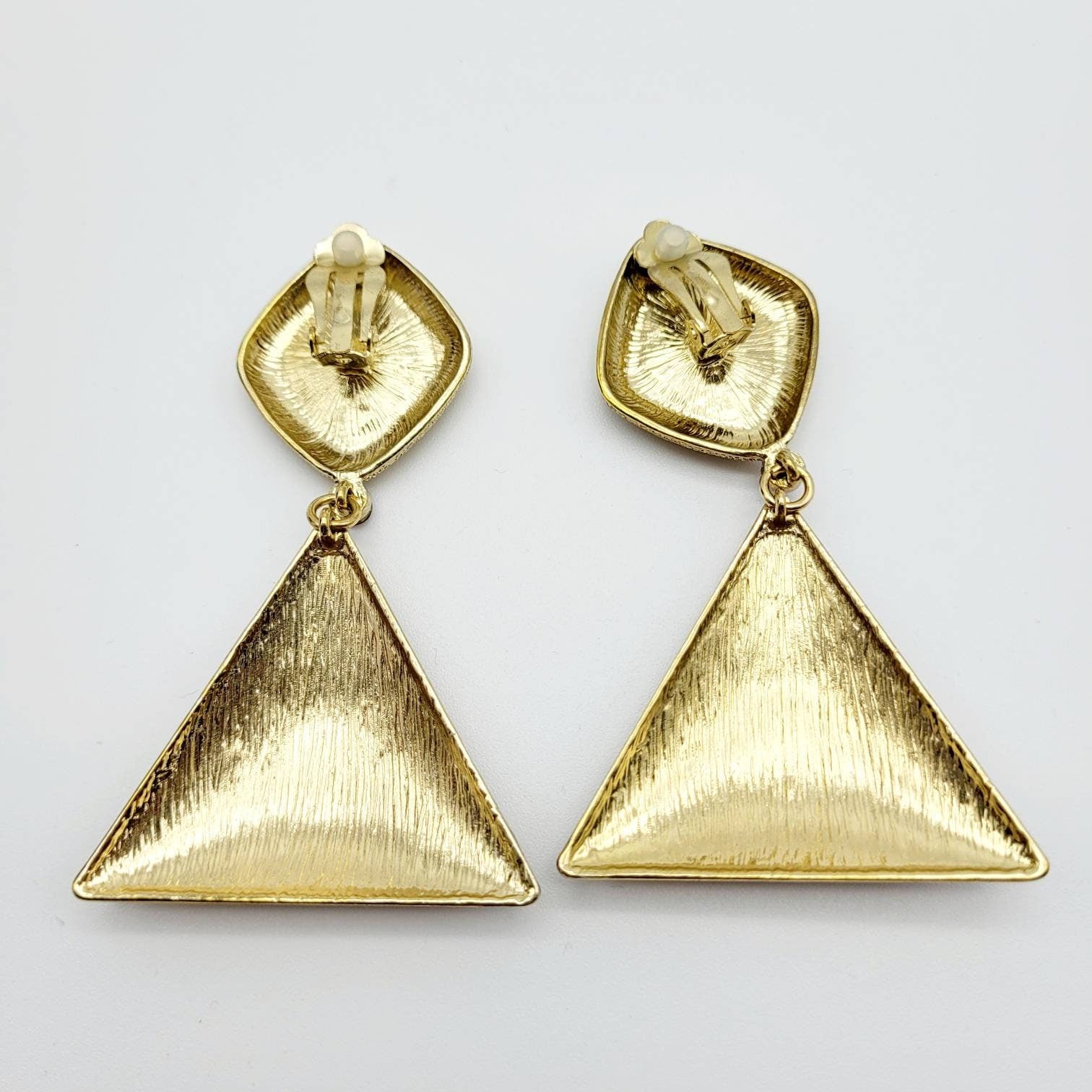 Vintage Unsigned French dangle Earrings - Secondista
