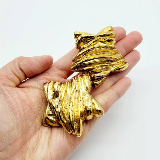 Vintage Christian Lacroix resin Earrings - Secondista
