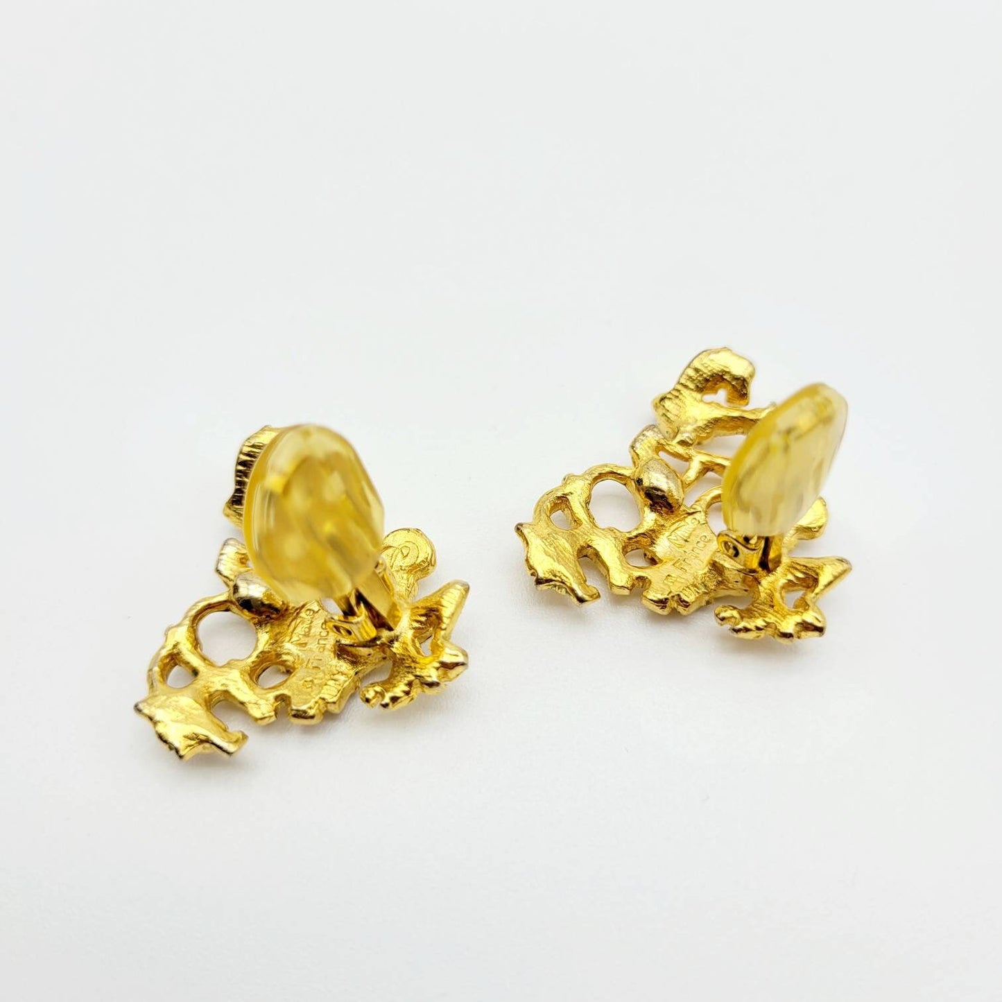 Vintage Christian Lacroix spell out Earrings - Secondista