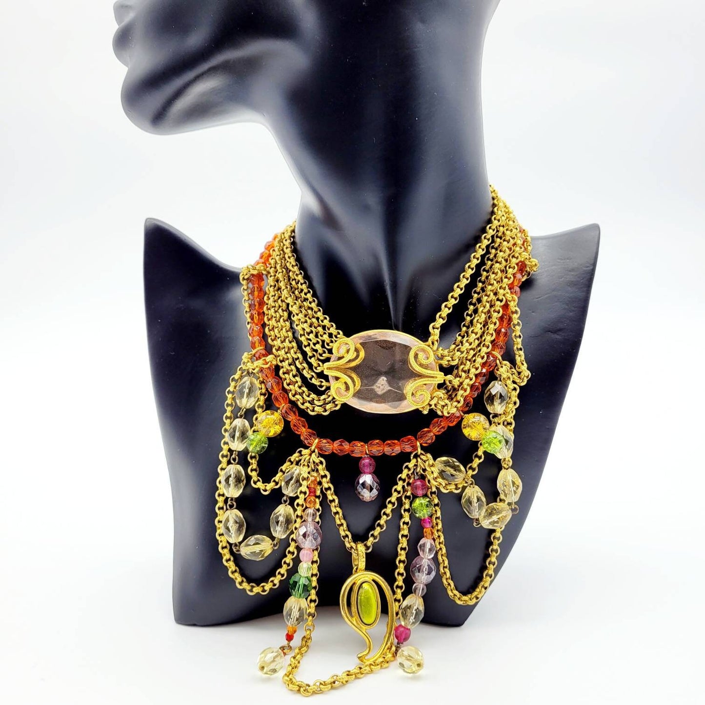 Vintage Philippe Ferrandis Choker Necklace - Secondista