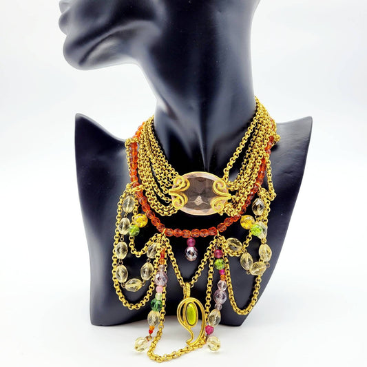Vintage Philippe Ferrandis Choker Necklace - Secondista