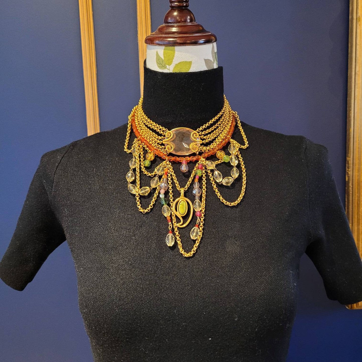 Vintage Philippe Ferrandis Choker Necklace - Secondista