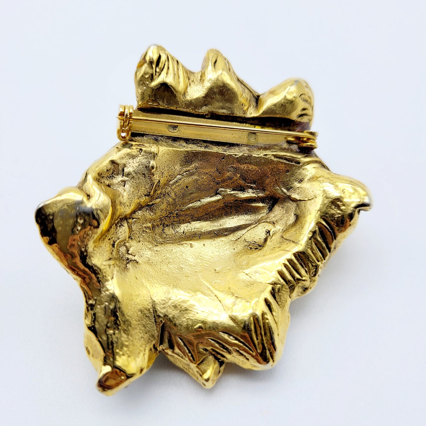 Broche vintage Kalinger en résine