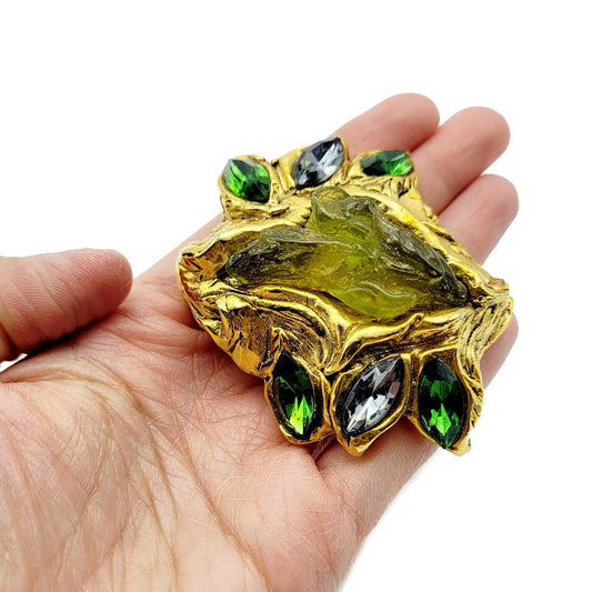 Vintage Kalinger resin Brooch