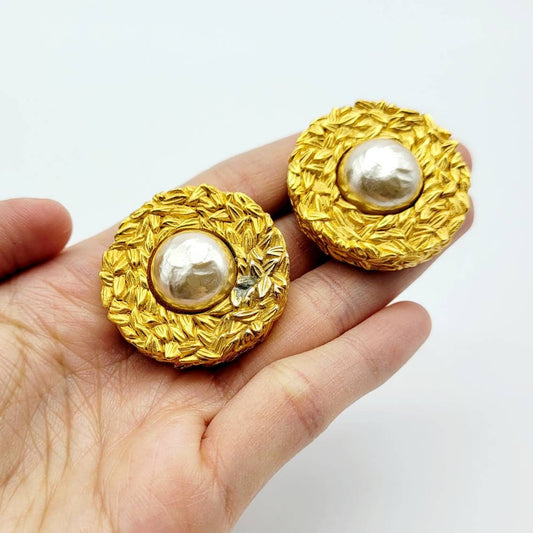 Vintage Karl Lagerfeld Earrings