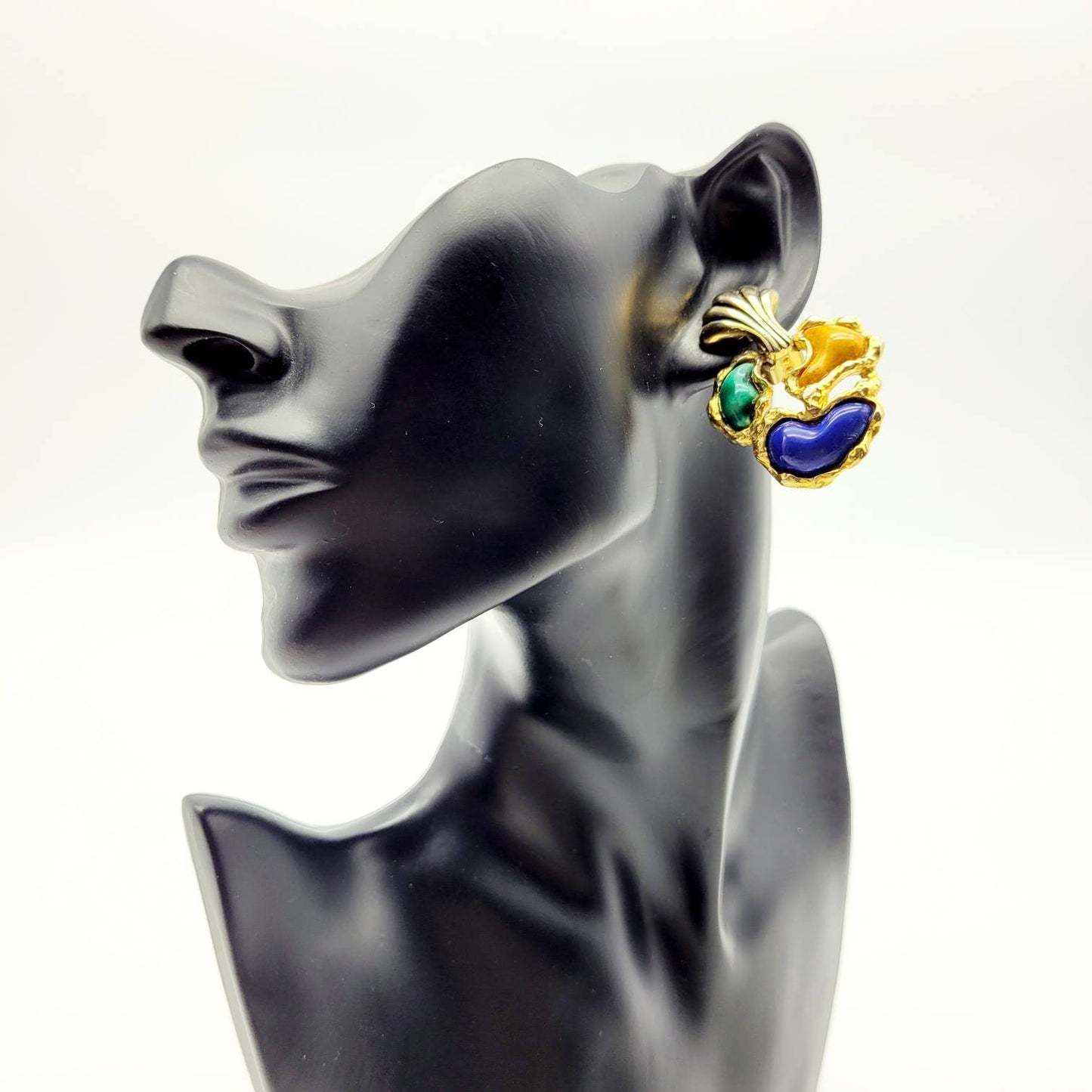 Vintage Unsigned French Earrings - Secondista