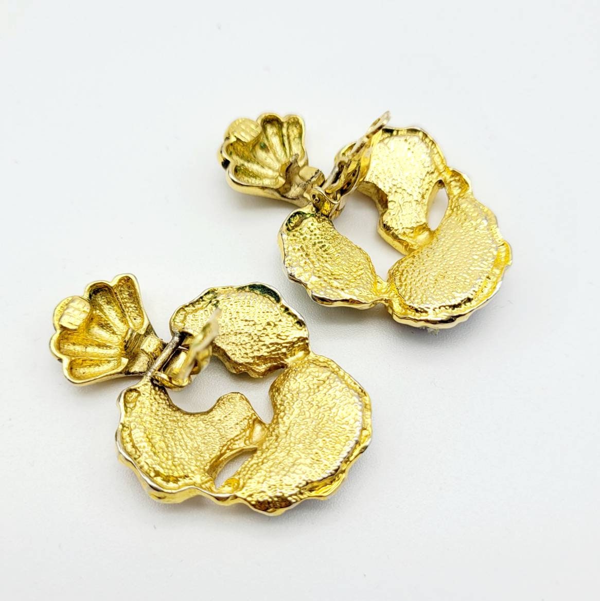 Vintage Unsigned French Earrings - Secondista