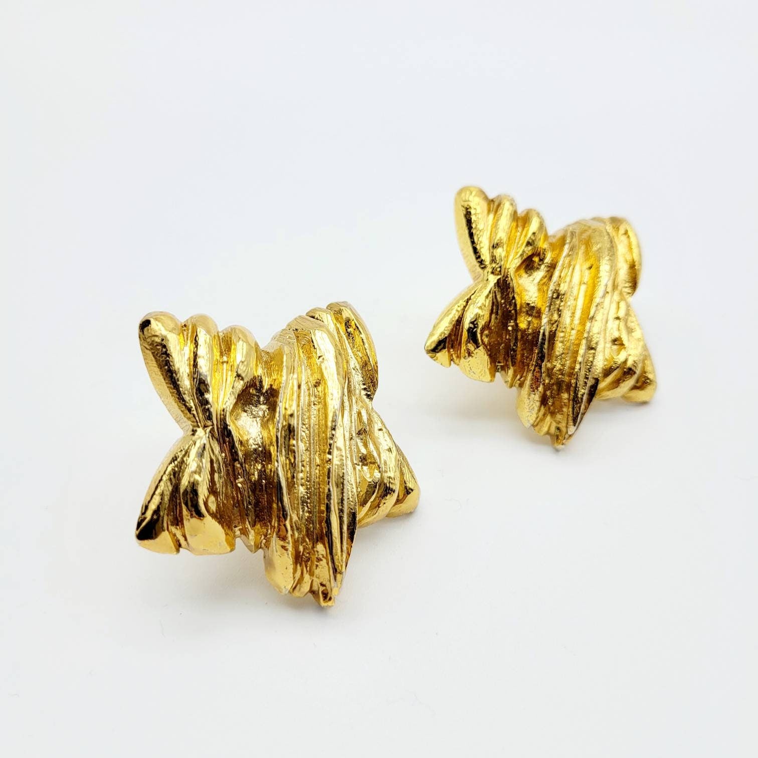 Vintage Christian Lacroix resin Earrings - Secondista