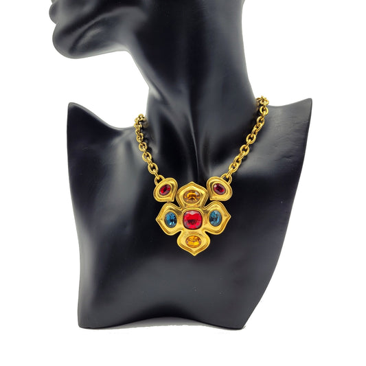 Vintage Napier crystal stone Necklace